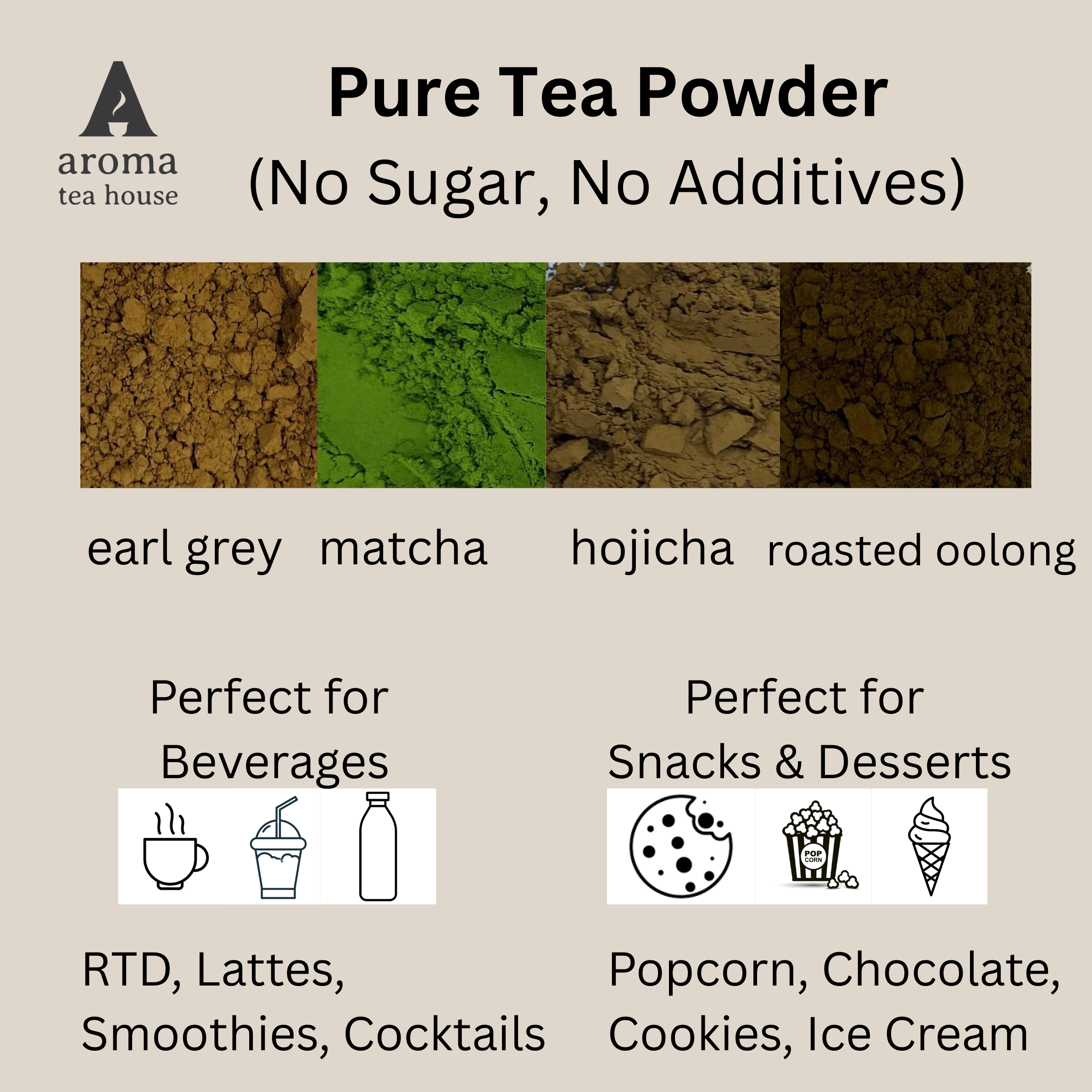Aroma Tea House - Wholesale Powdered Health Drink - Premium Uji Japanese Matcha Powder1