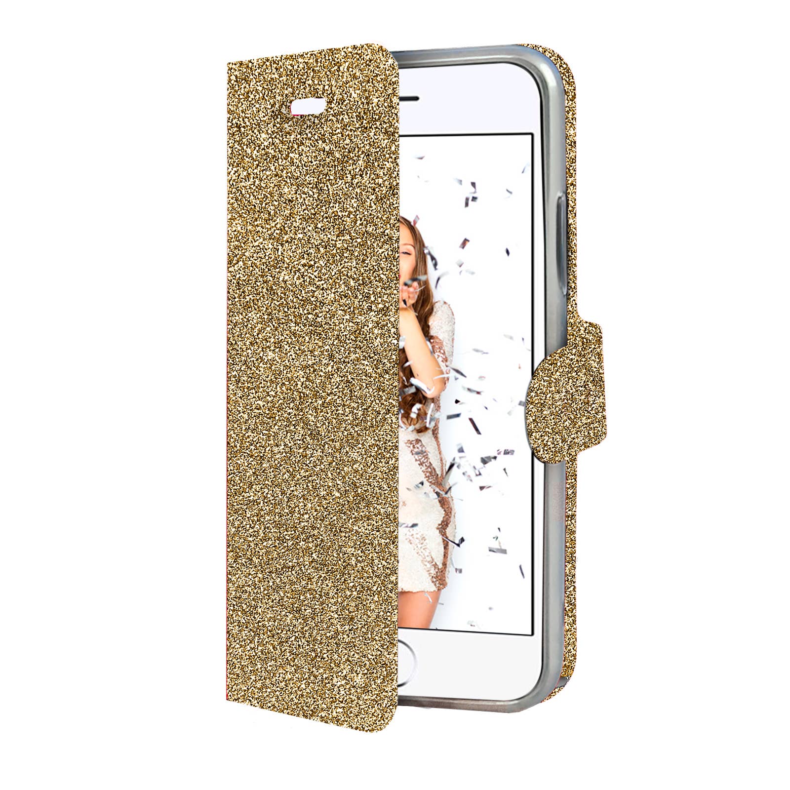 SBS - Wholesale Phone Case - Women's - Sparky Book Case For Iphone 8 / 7 / 6S / 60