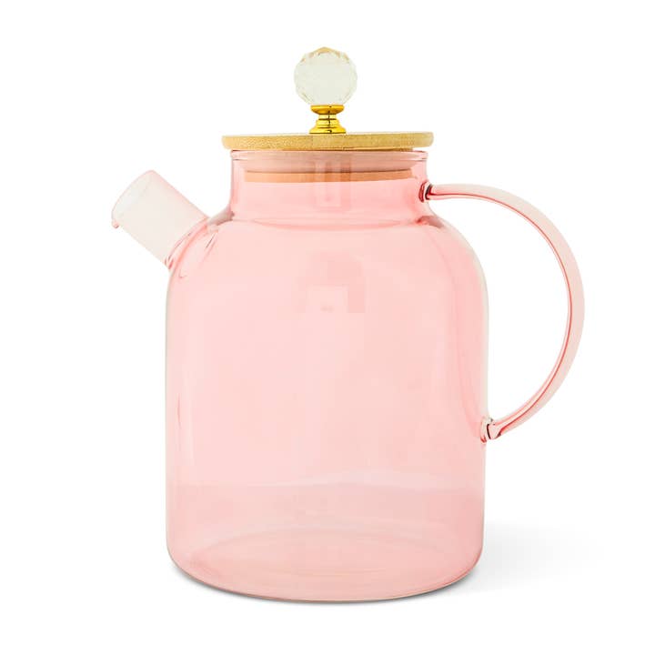 58oz Glass/Bamboo Kettle - RWT for wholesale by Core Home