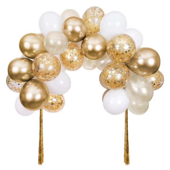 Gold Balloon Arch Kit for wholesale by Meri Meri