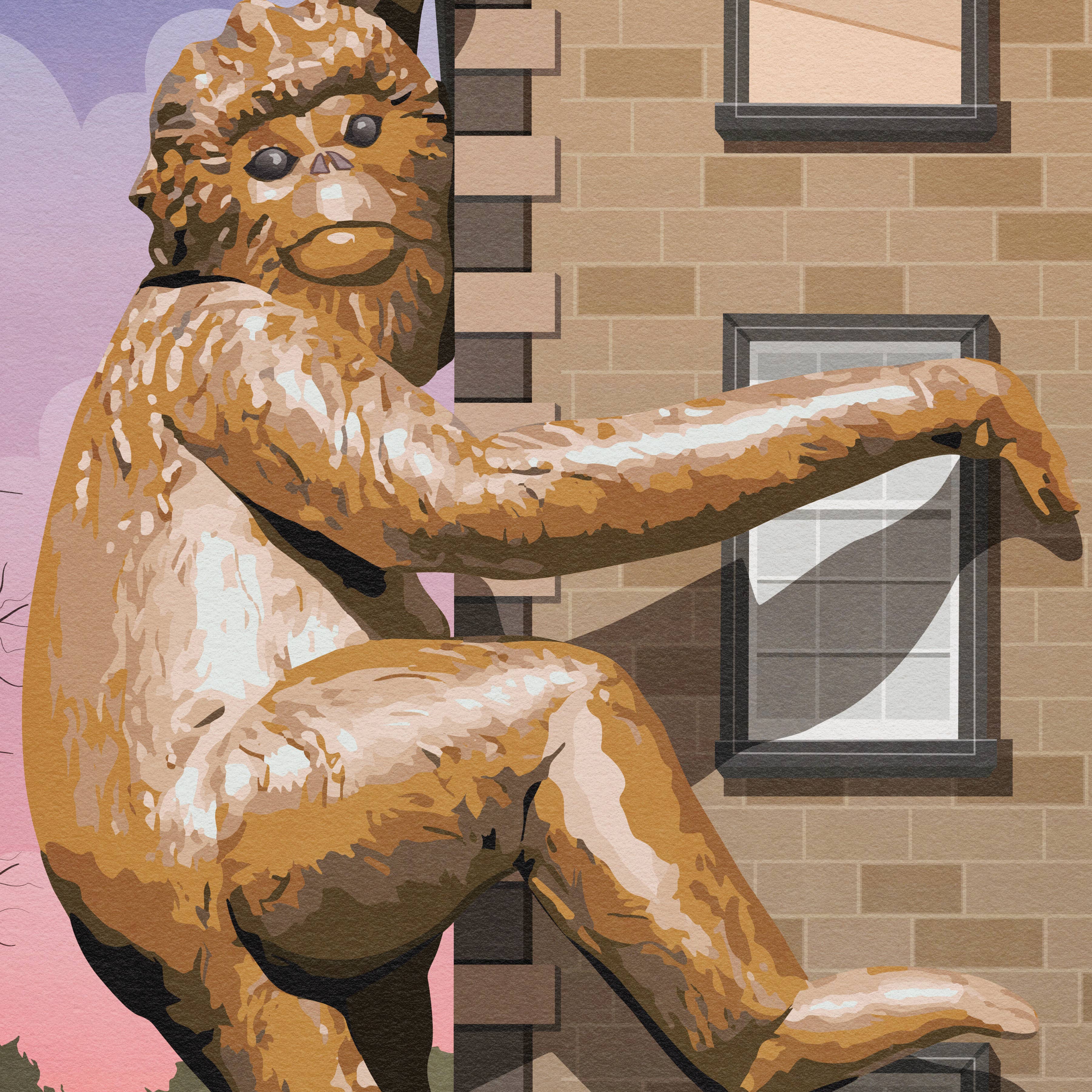 Printagonist – wholesale Art print – Inverleith House Print - Edinburgh Botanic Gardens1