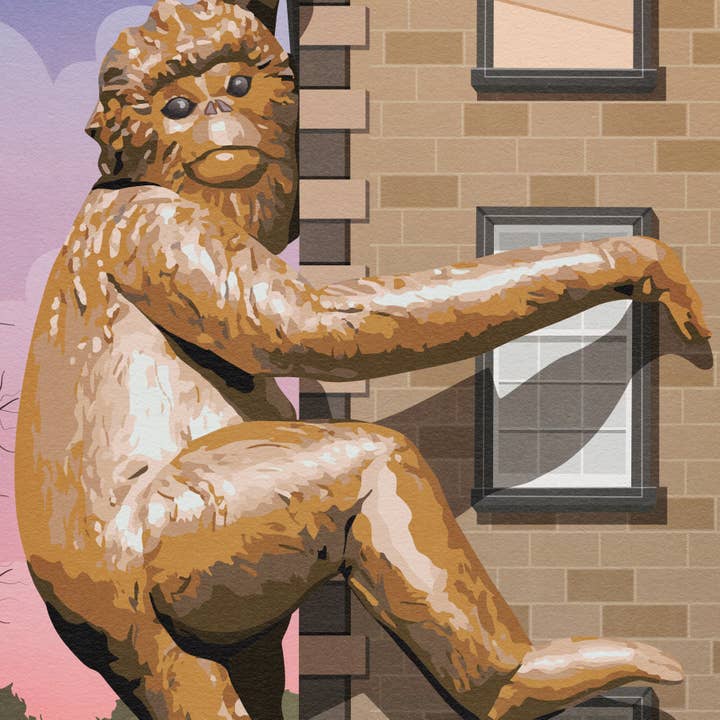 Printagonist – wholesale Art print – Inverleith House Print - Edinburgh Botanic Gardens1