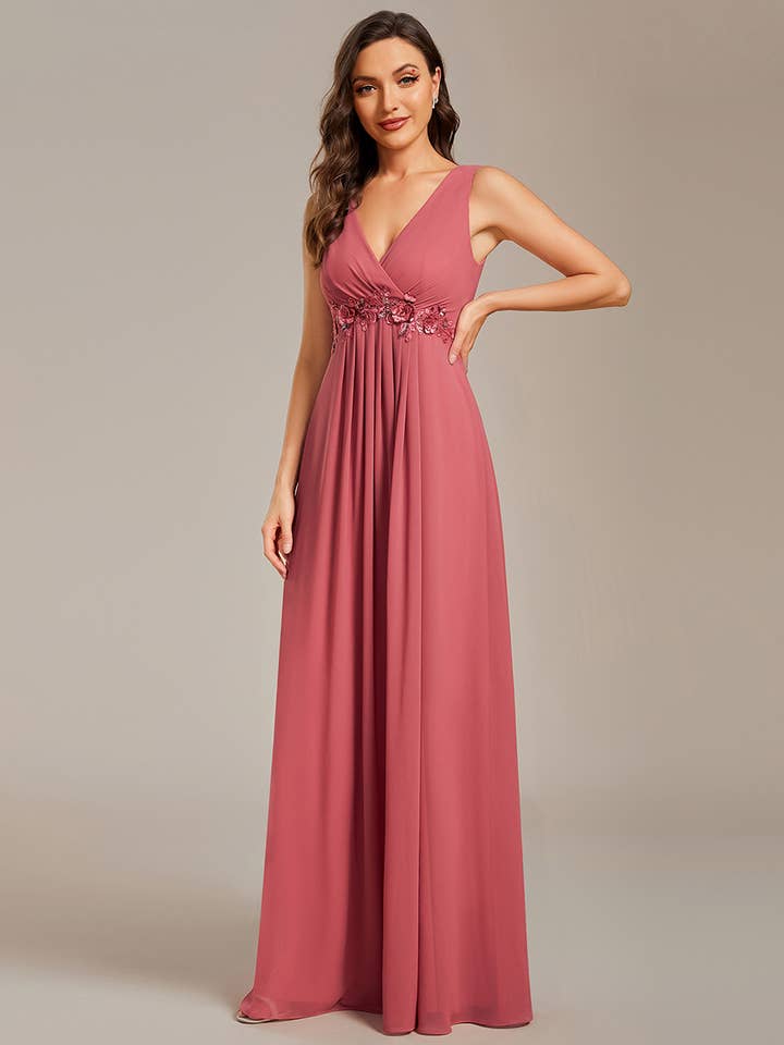 Ever-Pretty - Wholesale Gown – Women's - 2 Style Elegant Chiffon Bridesmaid Dress36