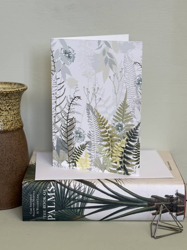 Ferns Card for wholesale by Amanda Ross
