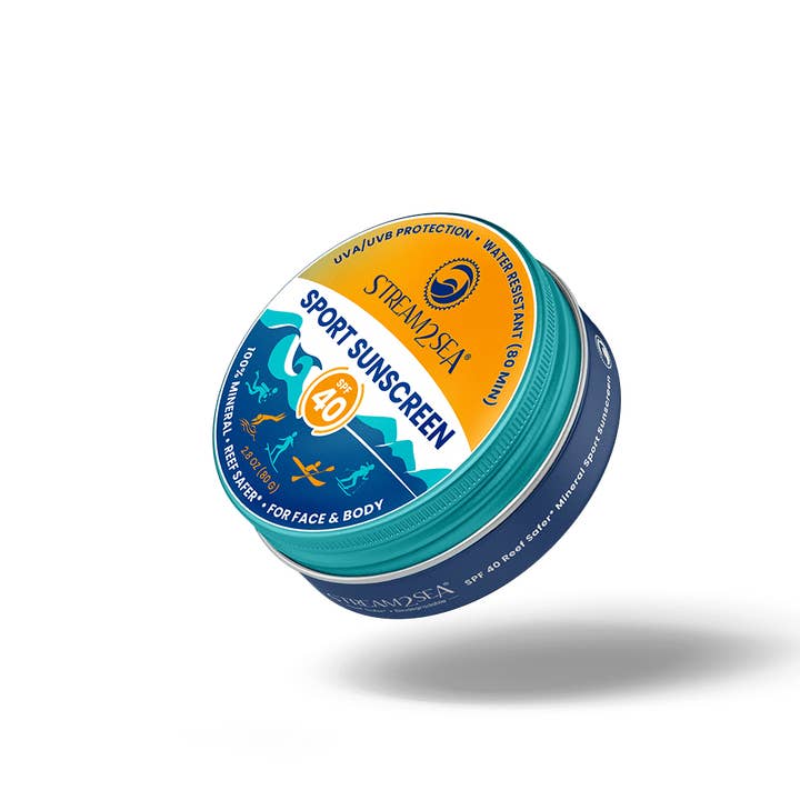 Stream2Sea - Wholesale Lip Balm - Sport Sunscreen Zinc Balm | SPF 40