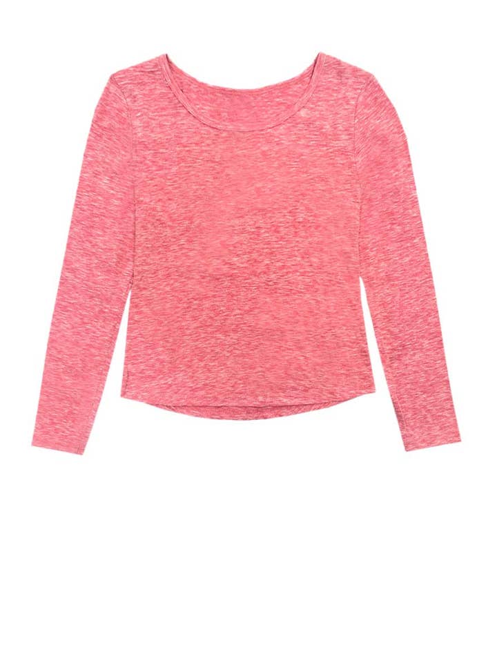 Cutie Patootie Clothing - Wholesale T-Shirt - Kids - TKT-16815T- Toddler's Heather Mix L/S Top4