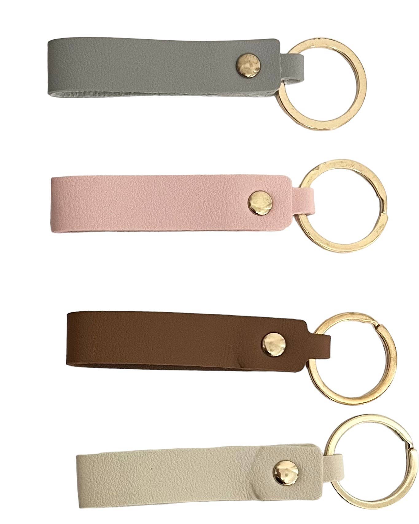 Zoey Claire - Wholesale Keychain - Women's - Sorority Skinny Leather Key Chain4