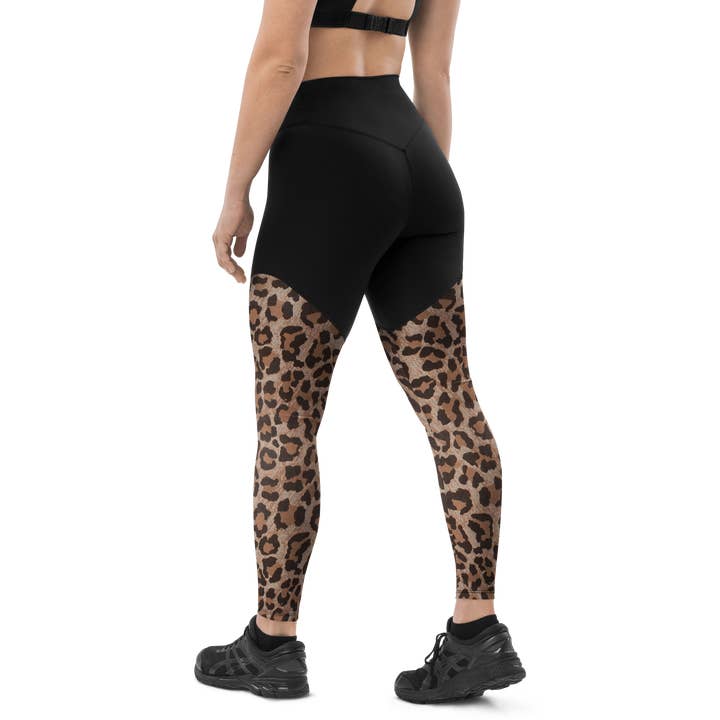 Thar Desert Leopard - Legging de sport pour la vente par GymLeggs
