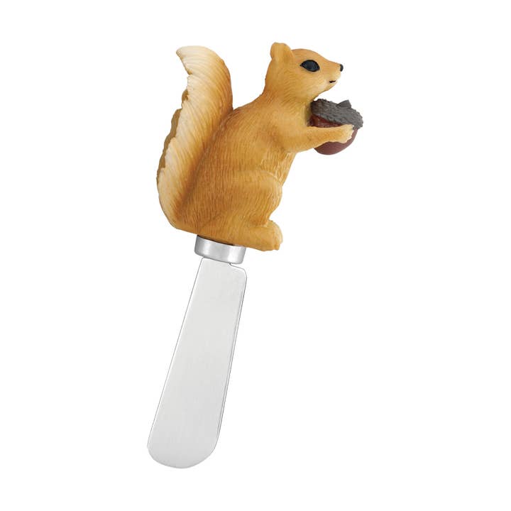 Supreme Housewares - Wholesale Cheese Spreader - Squirrels Polyresin Cheese Spreader1
