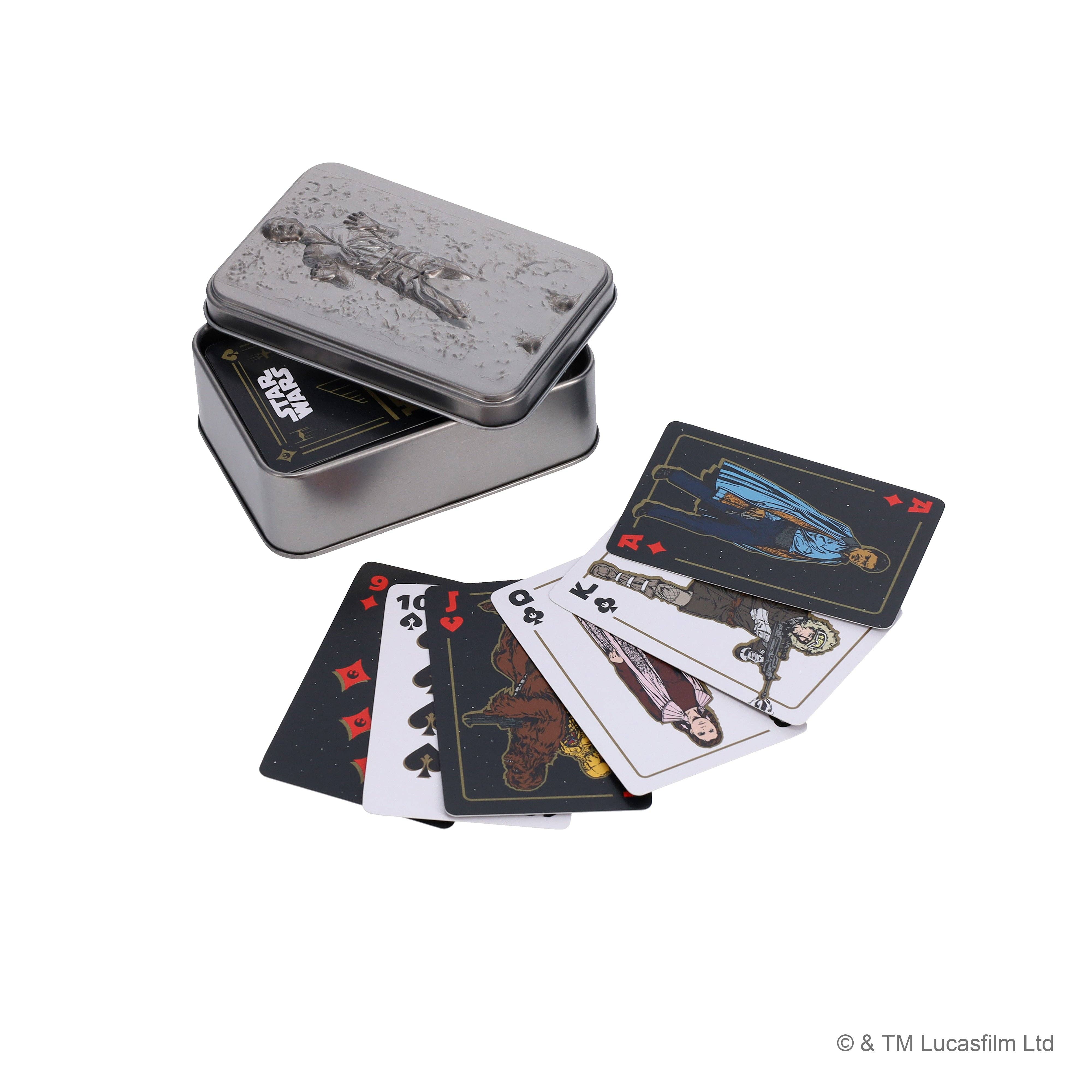 Chronicle Books - Wholesale Card Game - Star Wars Han Solo Solitaire Card Game CDU of 63