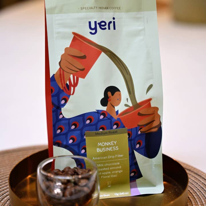 Yeri Coffee - Vendita all'ingrosso Caffè in grani - Monkey Business - Tostatura Media0