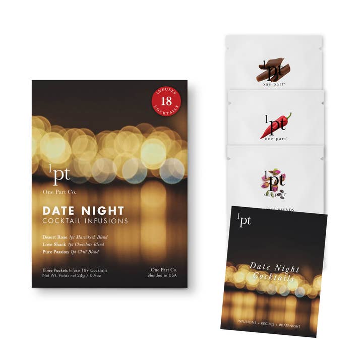 1pt Date Night gelegenheidspakket voor wholesale door One Part Co.