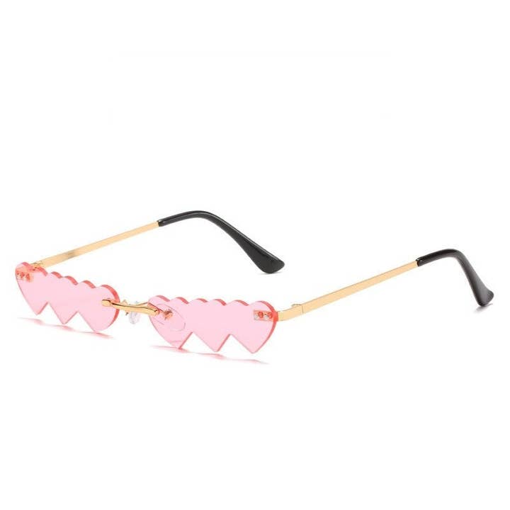Mirazshoes WholeSale - Wholesale Sunglasses – Women's - Ladies' Heart-Shaped Sunglasses With Small Frame7