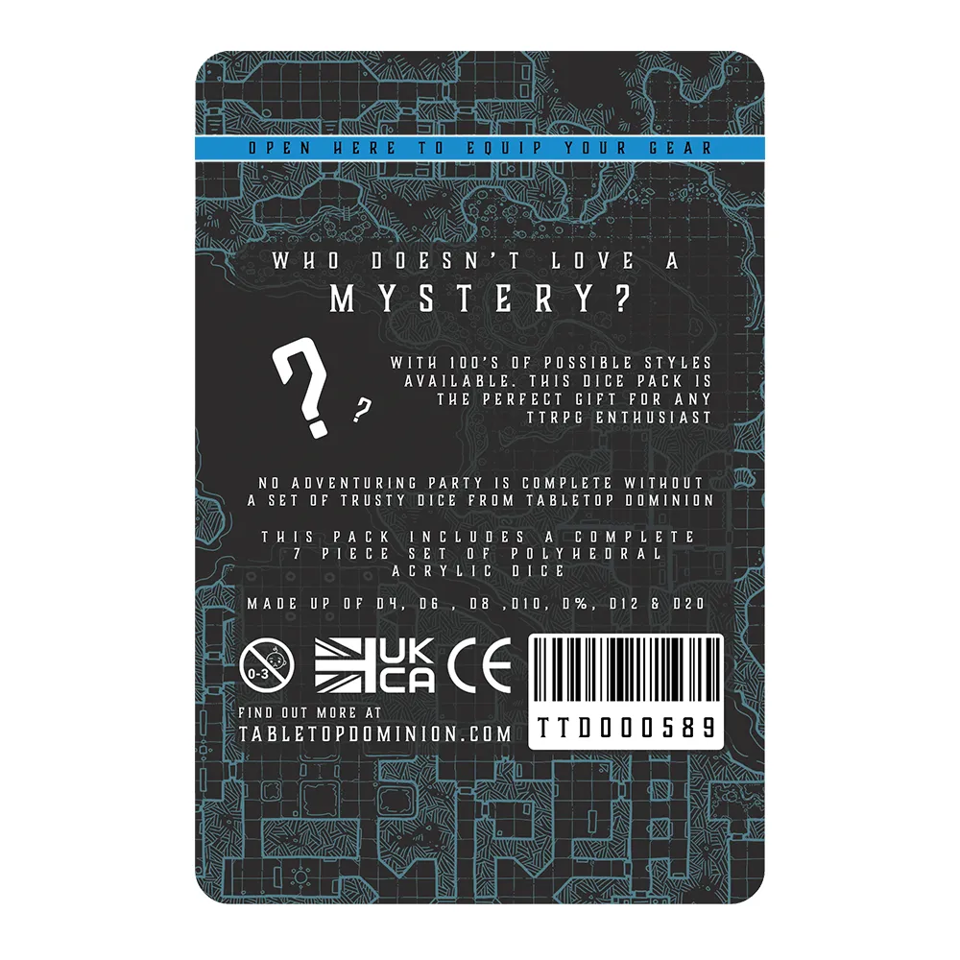 Tabletop Dominion Limited - Wholesale Dice - Mystery Dice Booster | Acrylic Set4