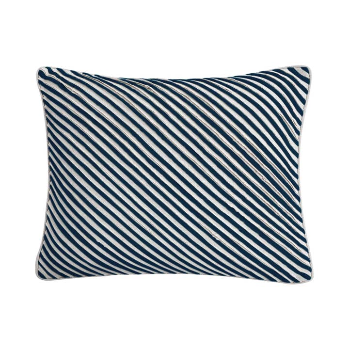 Micah Dutch Euro Sham - Jade Green & Natural for wholesale by Avasa