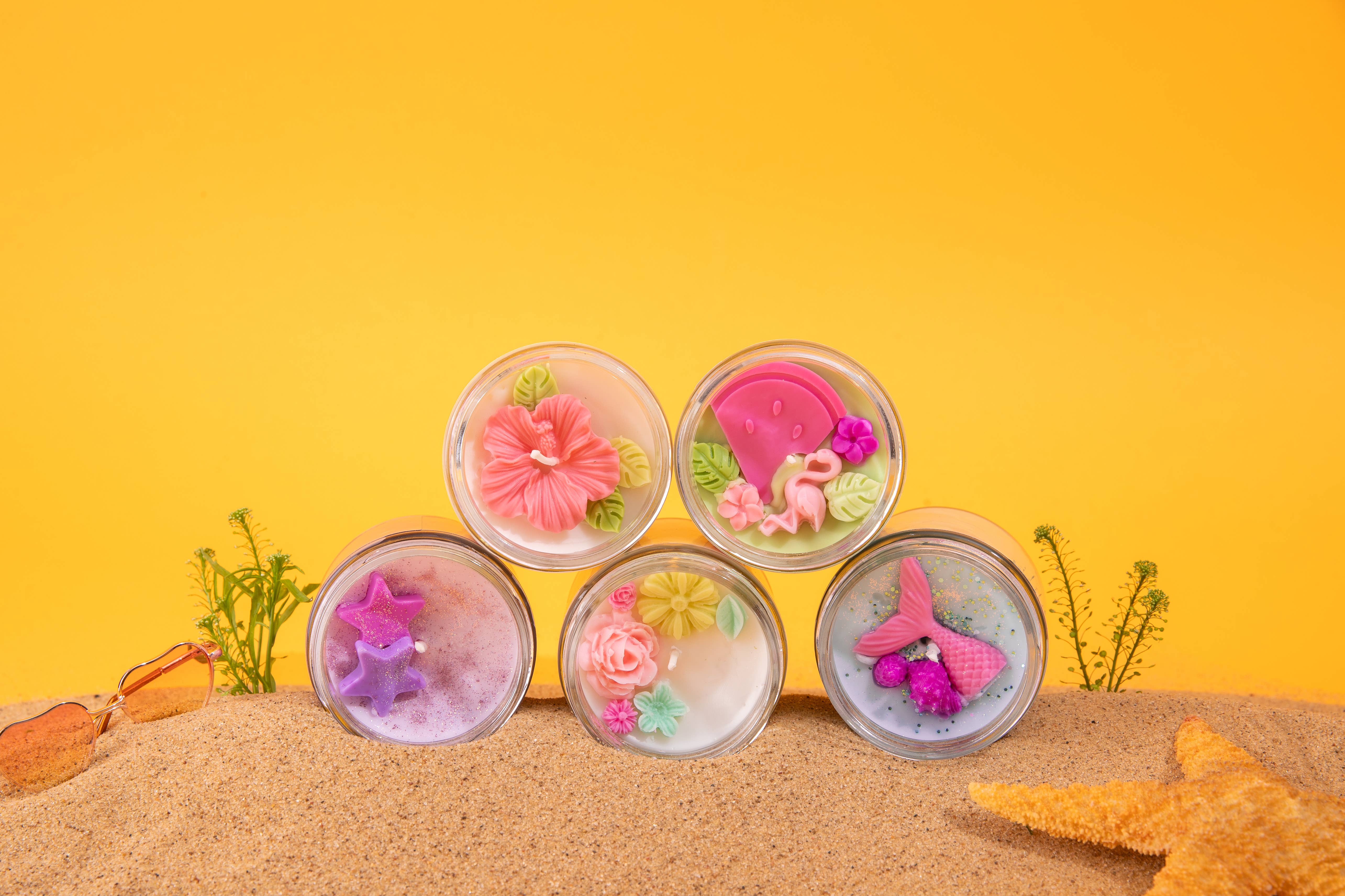 Caprice & Co - Wholesale Jar/Filled Candle - Tropic Like it's Hot - Candle2