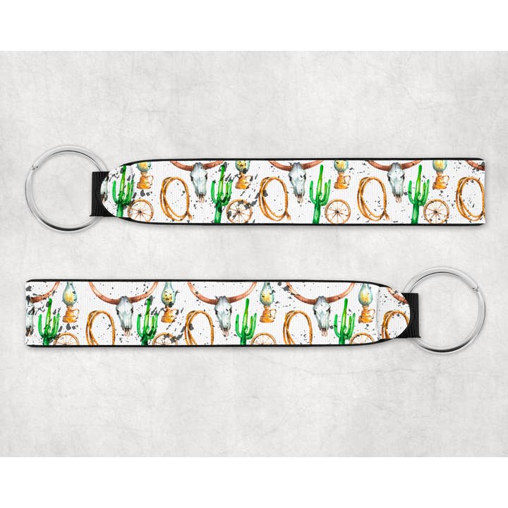 Porte-clés Western Wristlet effet vieilli pour la vente par The Goblin Saloon