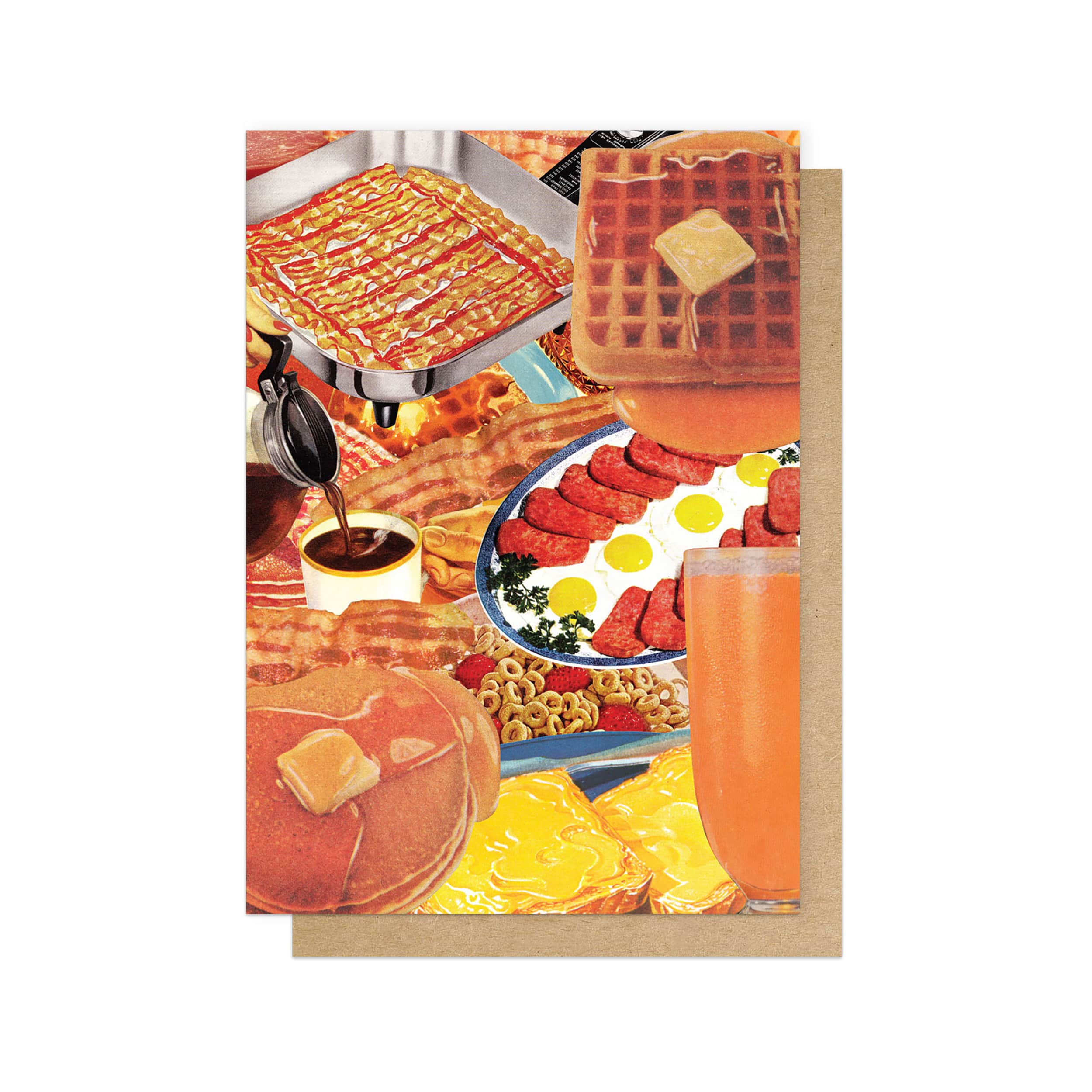 East End Prints - Greetings Cards & Postcards - Wholesale Everyday Greeting Card - The Most Important Meal Greetings Card0