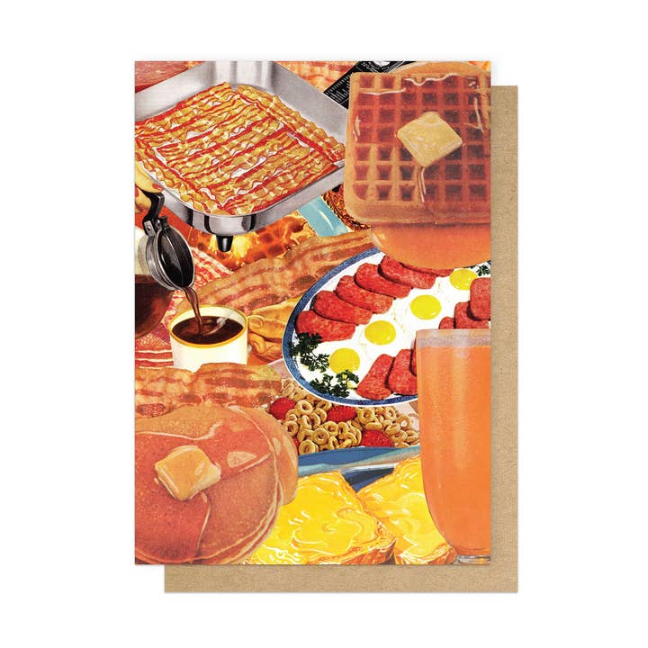 East End Prints - Greetings Cards & Postcards – wholesale Everyday greeting card – The Most Important Meal Greetings Card0