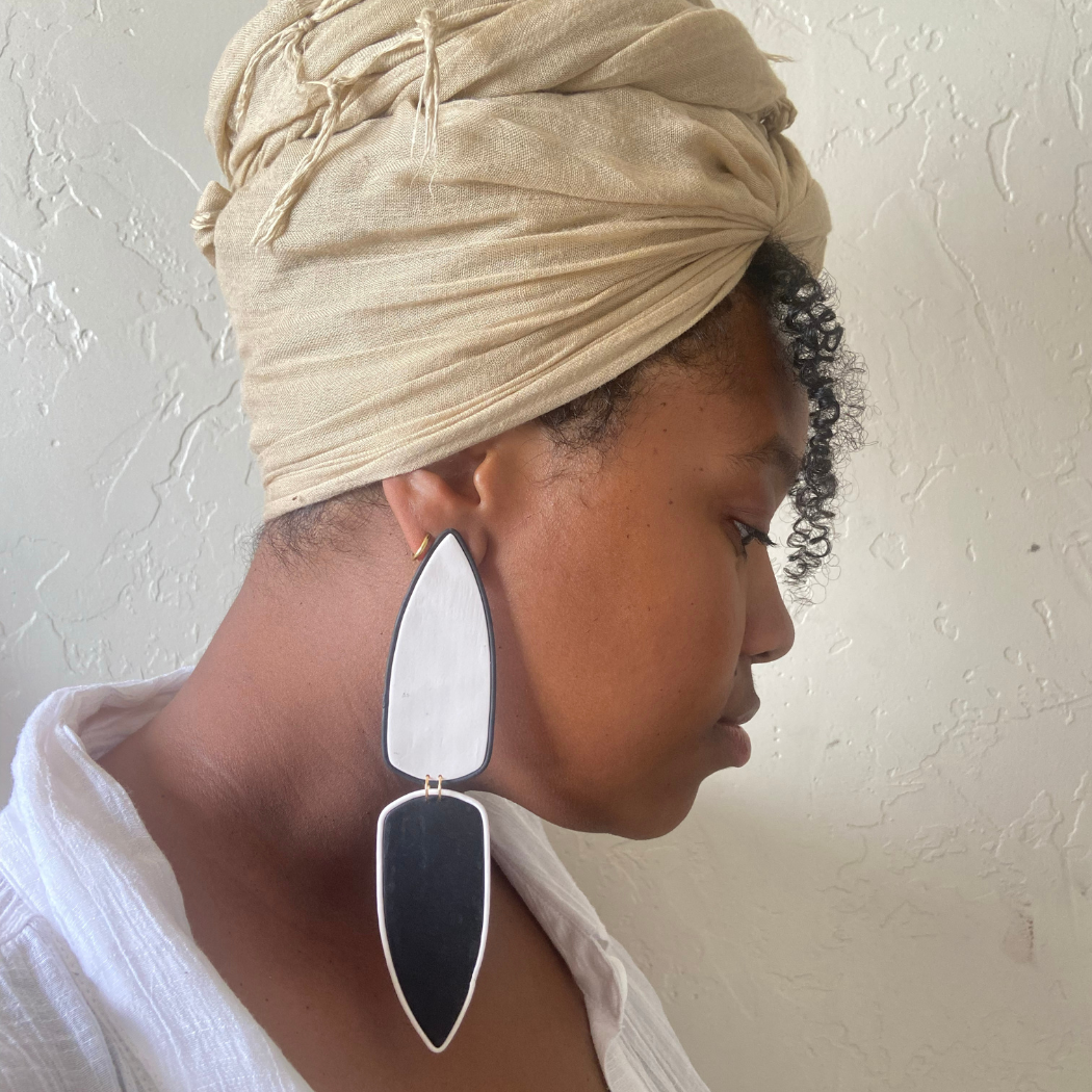 Peaceable Element - Wholesale Dangle Earrings - Clay Multi Colored Earrings | Statement1