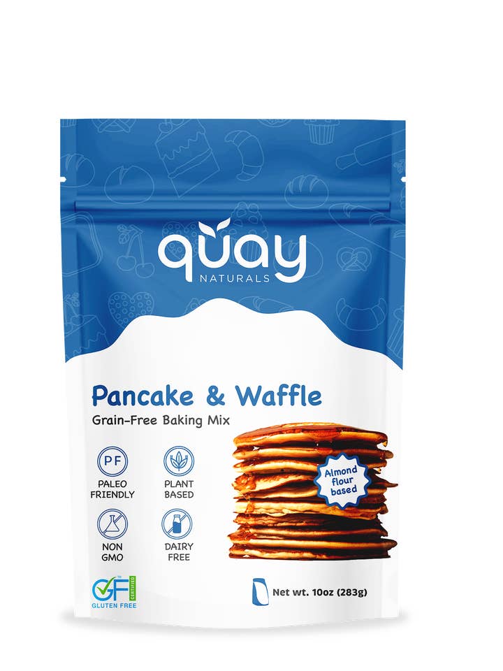 Miscela per Pancake e Waffle per la vendita all'ingrosso da parte di Quay Naturals