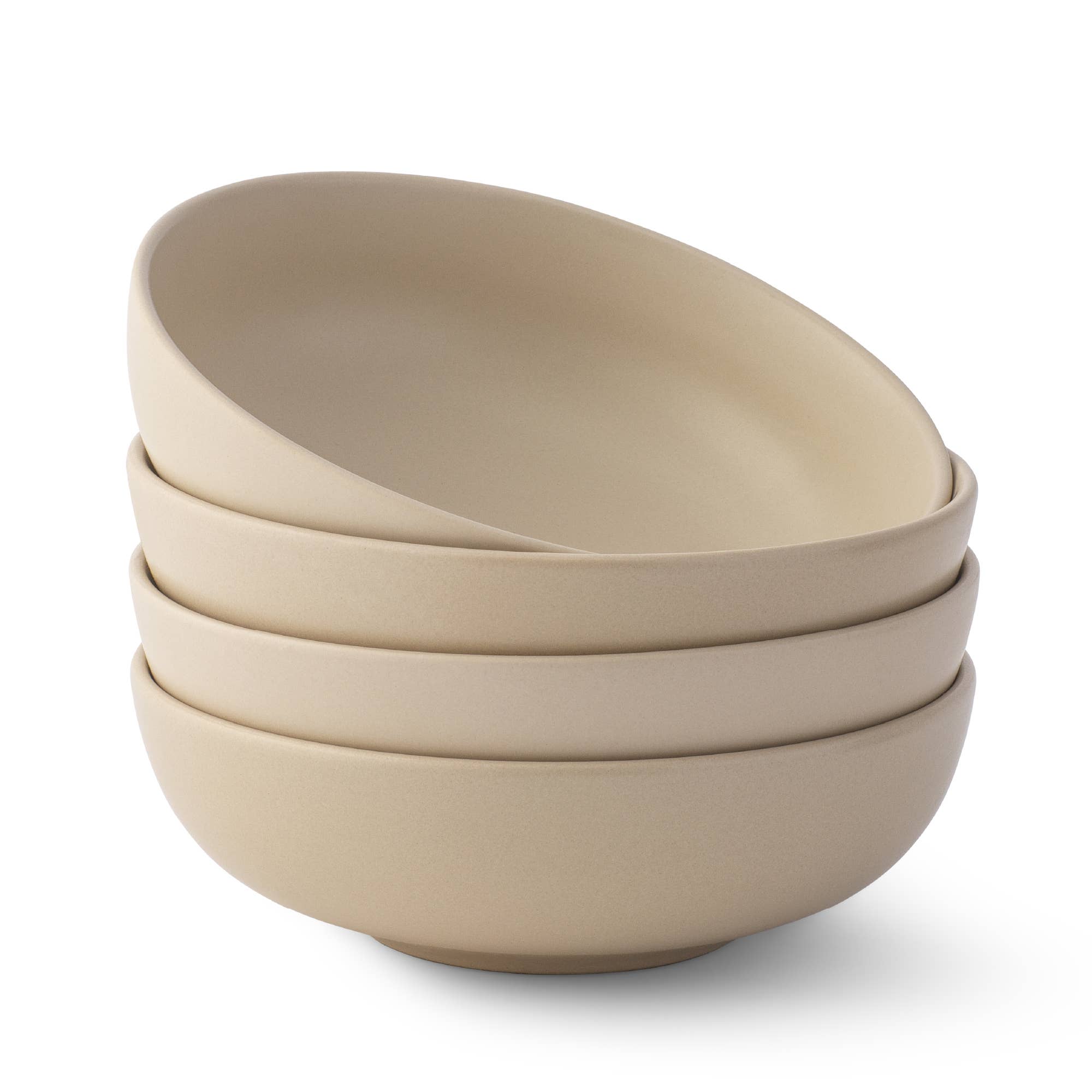 JoyJolt - Wholesale Bowl - JoyJolt Mesa 4-Piece Stoneware Pasta Bowls Set – 30oz8