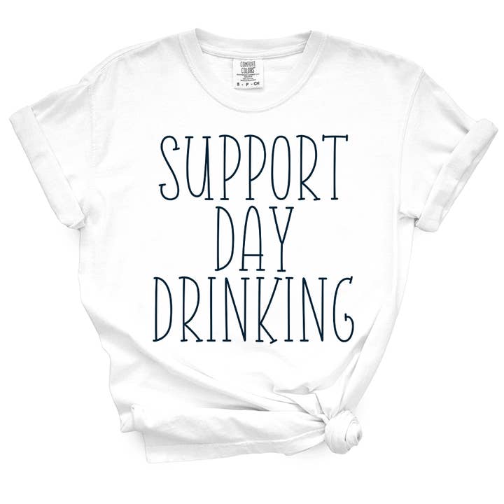 tcbco - Vente T-shirt sérigraphié – femme - T-shirt de soutien à la consommation diurne d'alcool3