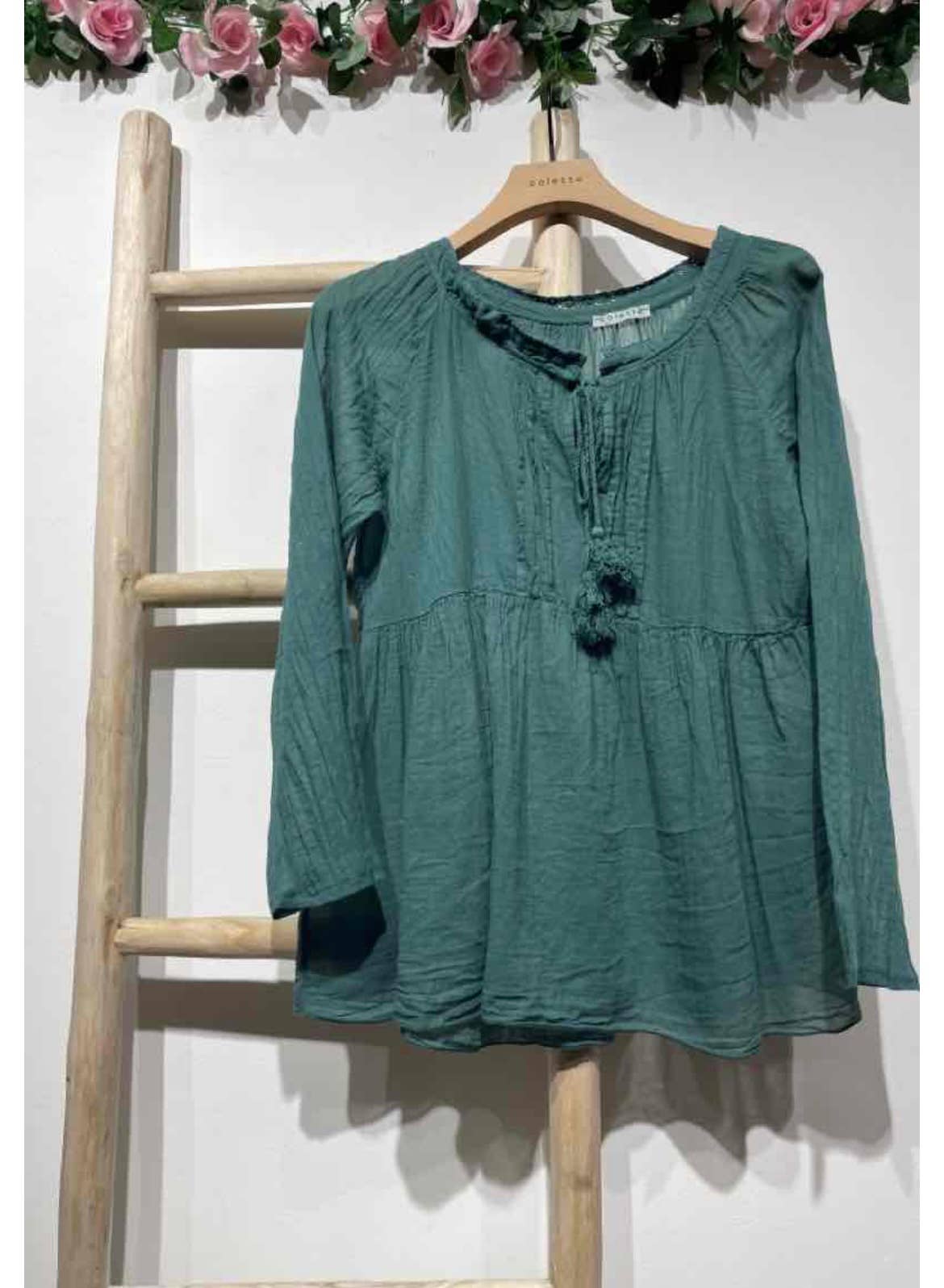 LINEN & COTTON HOUSE - Wholesale Blouse - Women's - 10074 SPRINT SUMMER CLOTHING COTTON BLOUSE6