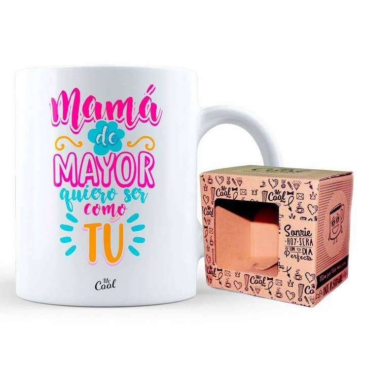 Mug - Maman quand je serai grand, je veux être comme toi v2 pour la vente par STAR WAY, S.L. | MrCool