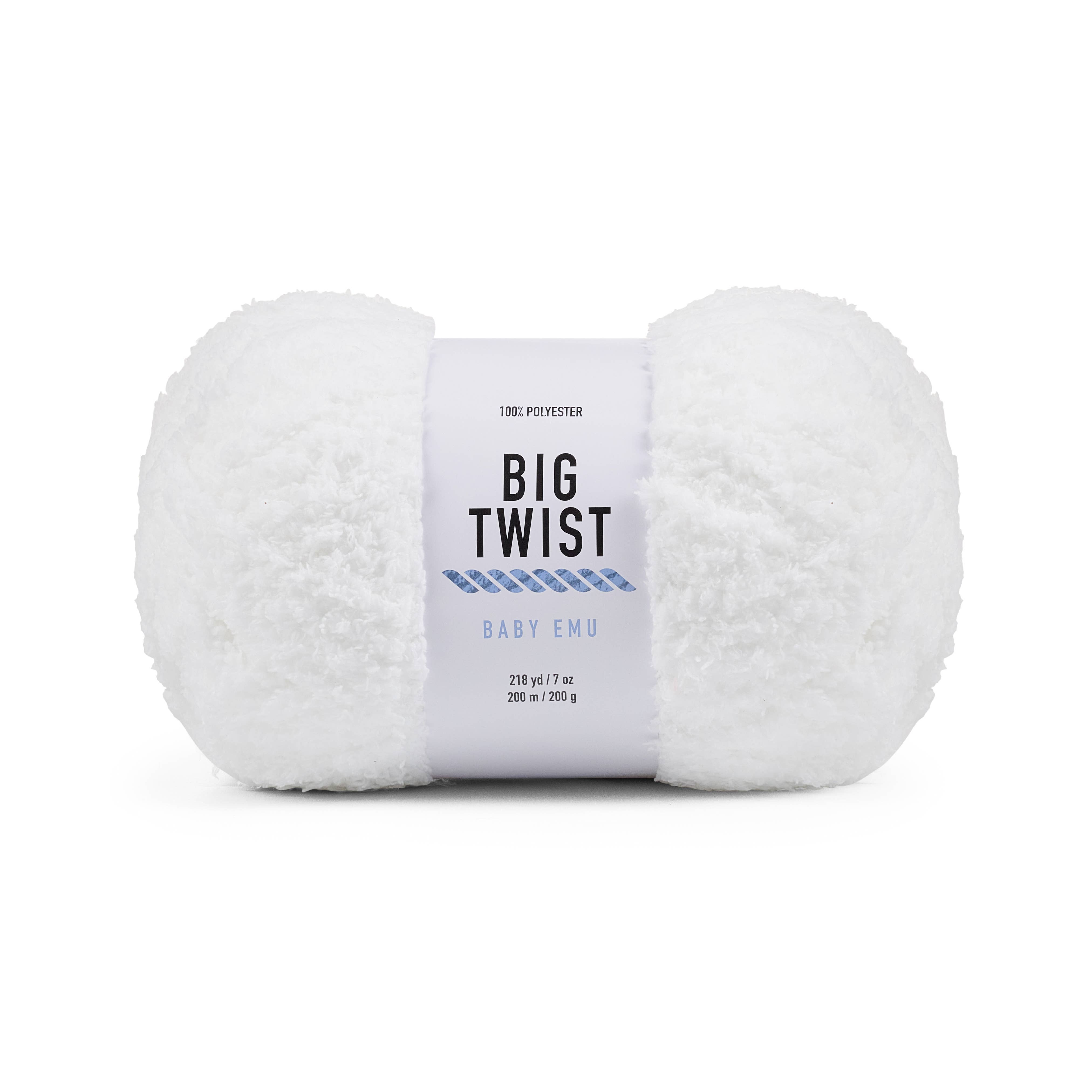 Crafted by Catherine - Wholesale Yarn - Big Twist Baby Emu Yarn | 7oz/200g | Bulky #5 | Pack of 420