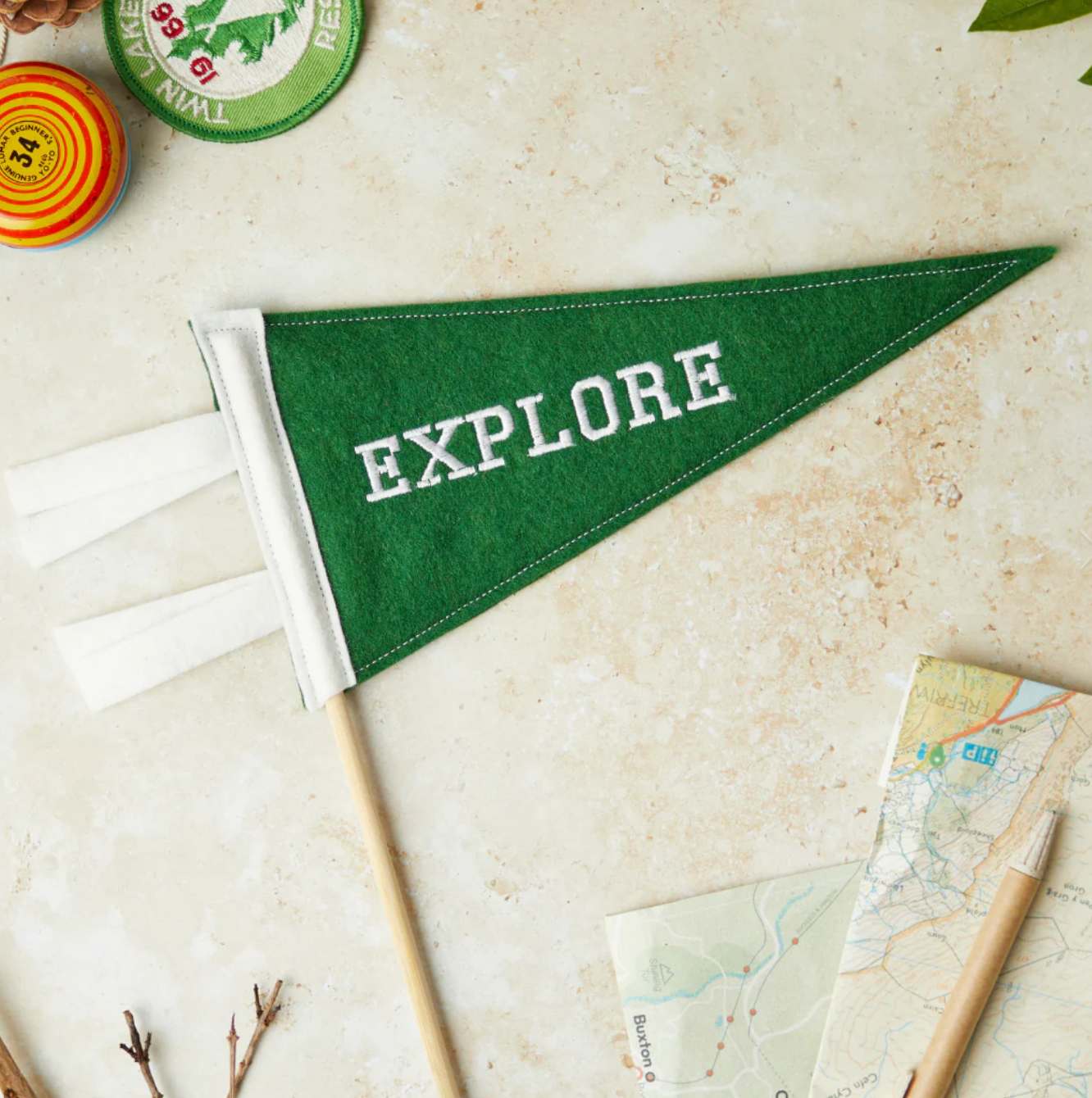 Pineandbear - Wholesale Flag - Mini Pennant Flag - Explore0