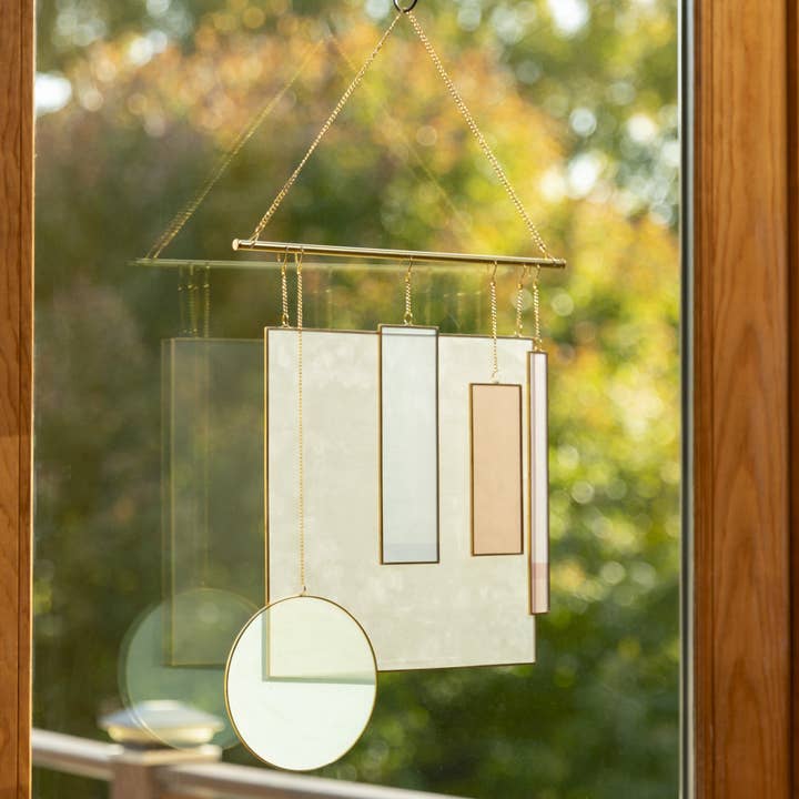 Woodstock Chimes - Wholesale Suncatcher - Stained Glass Suncatcher - Desert Sun 26.5"2