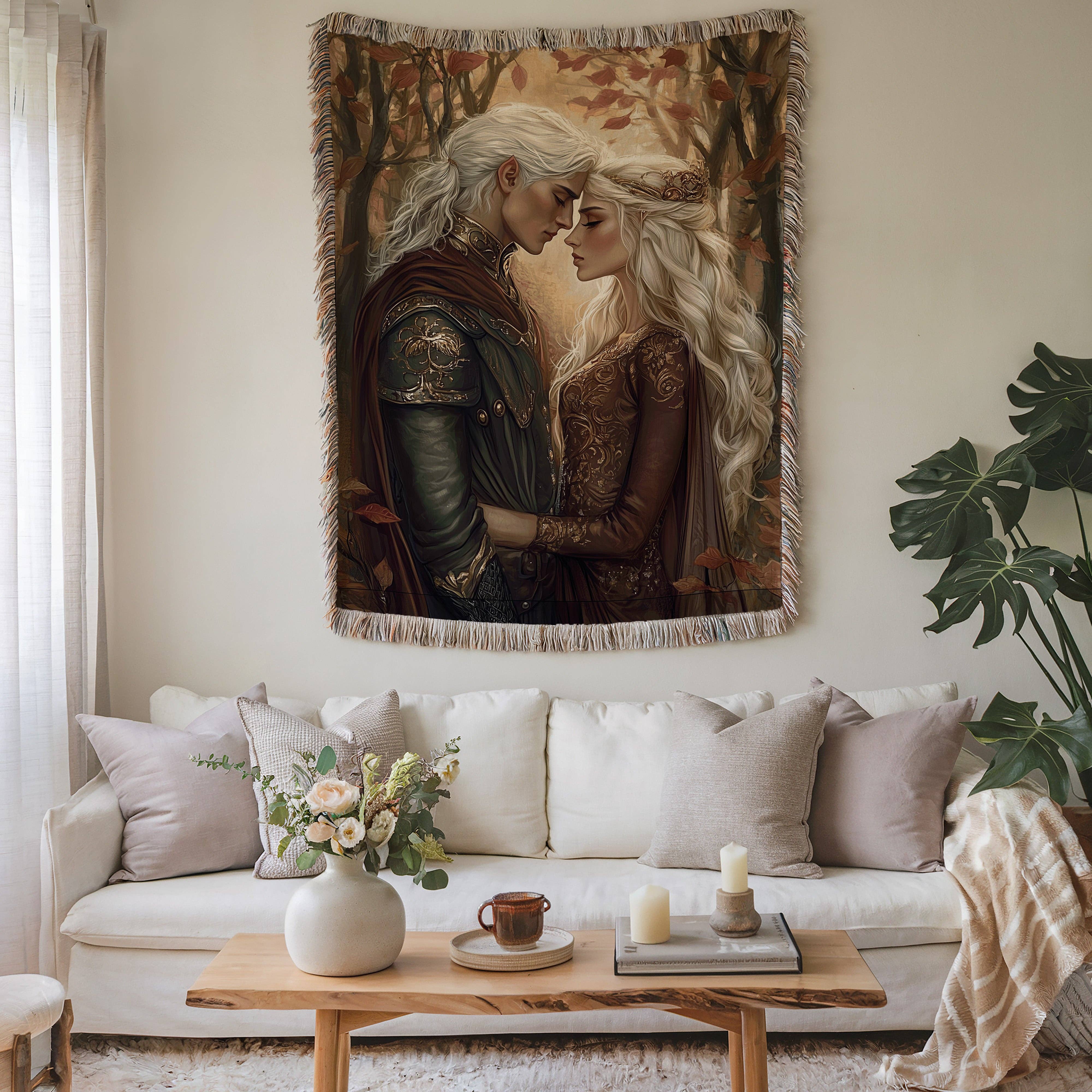 MagicMerchEmporium - Vente Plaids - Couverture Rowan & Aelin6