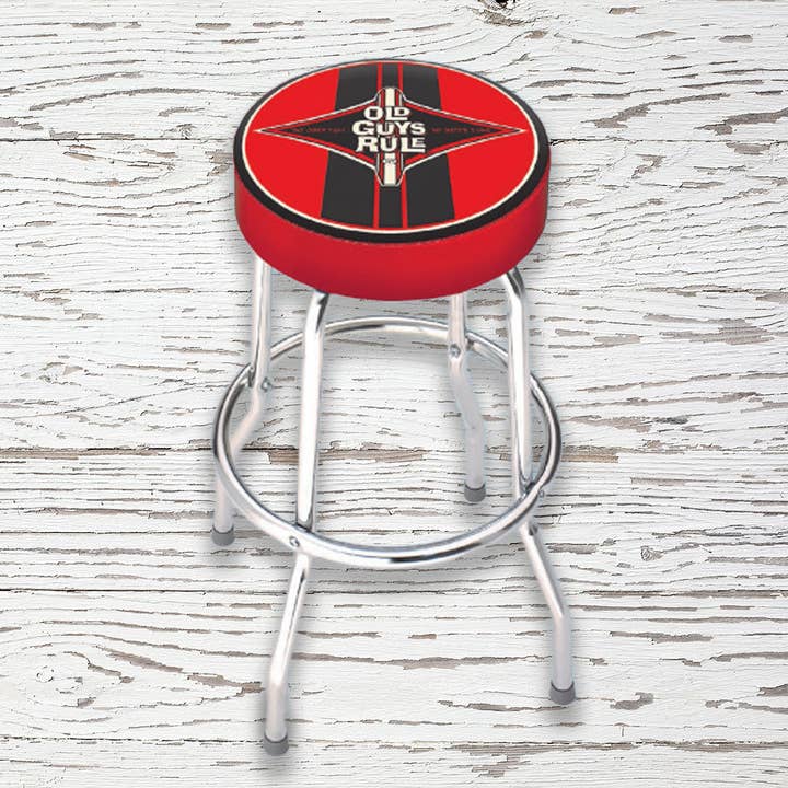 Old Guys Rule Shop Stool for wholesale by Old Guys Rule