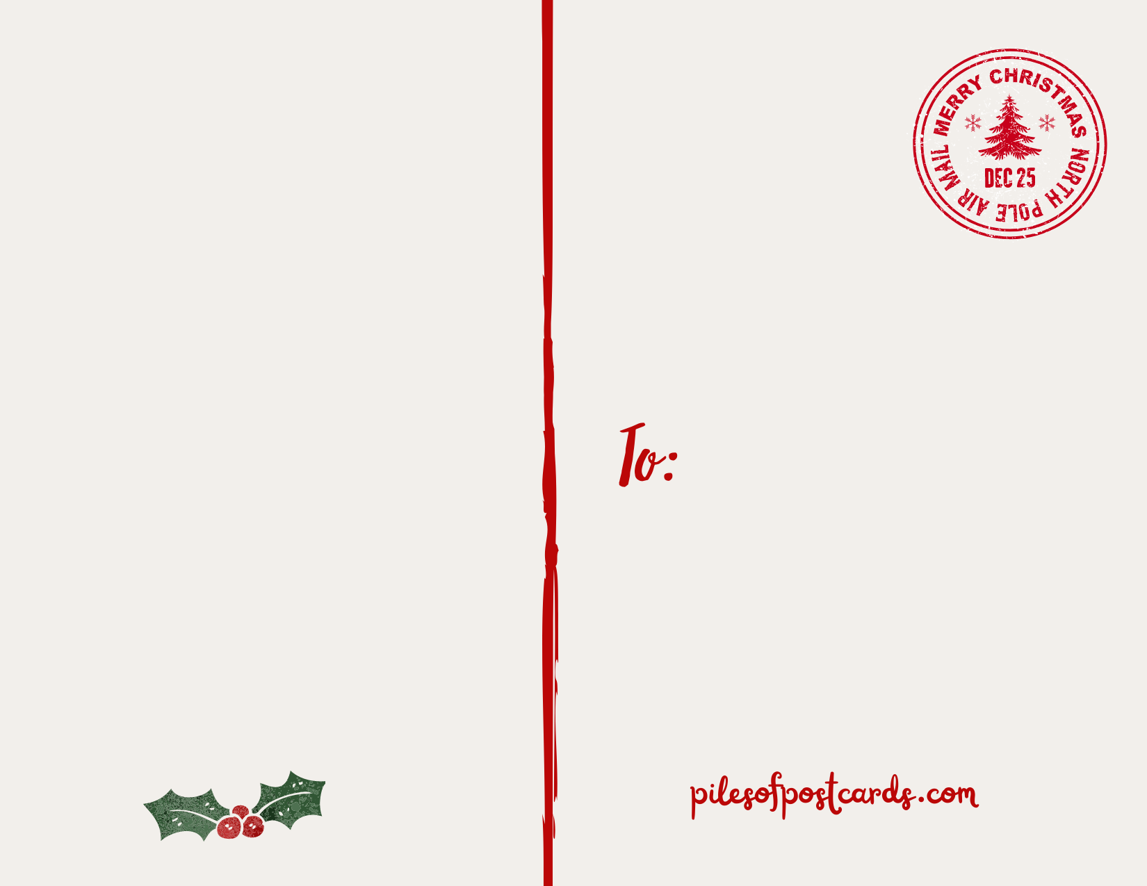 Piles of Postcards - Wholesale Postcard - Tis the Season Postcard2