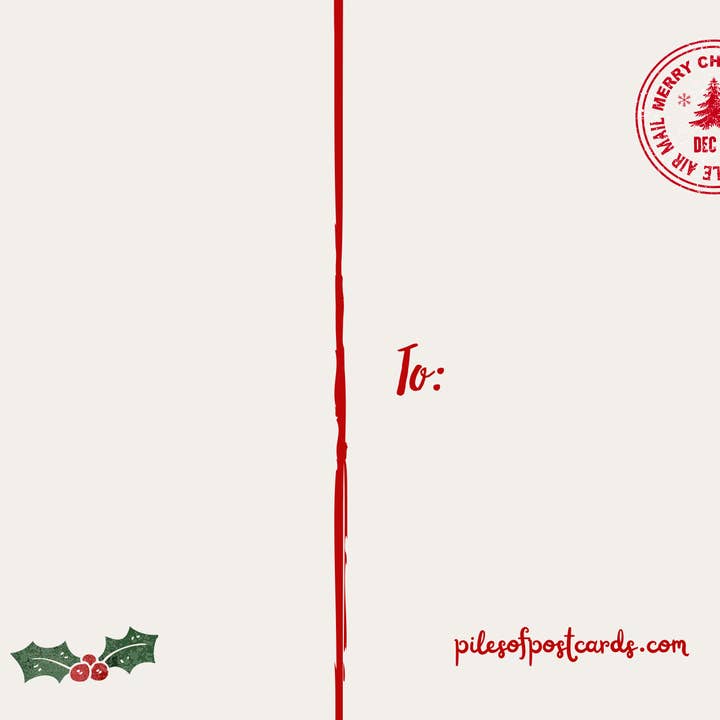 Piles of Postcards - Wholesale Postcard - Tis the Season Postcard2