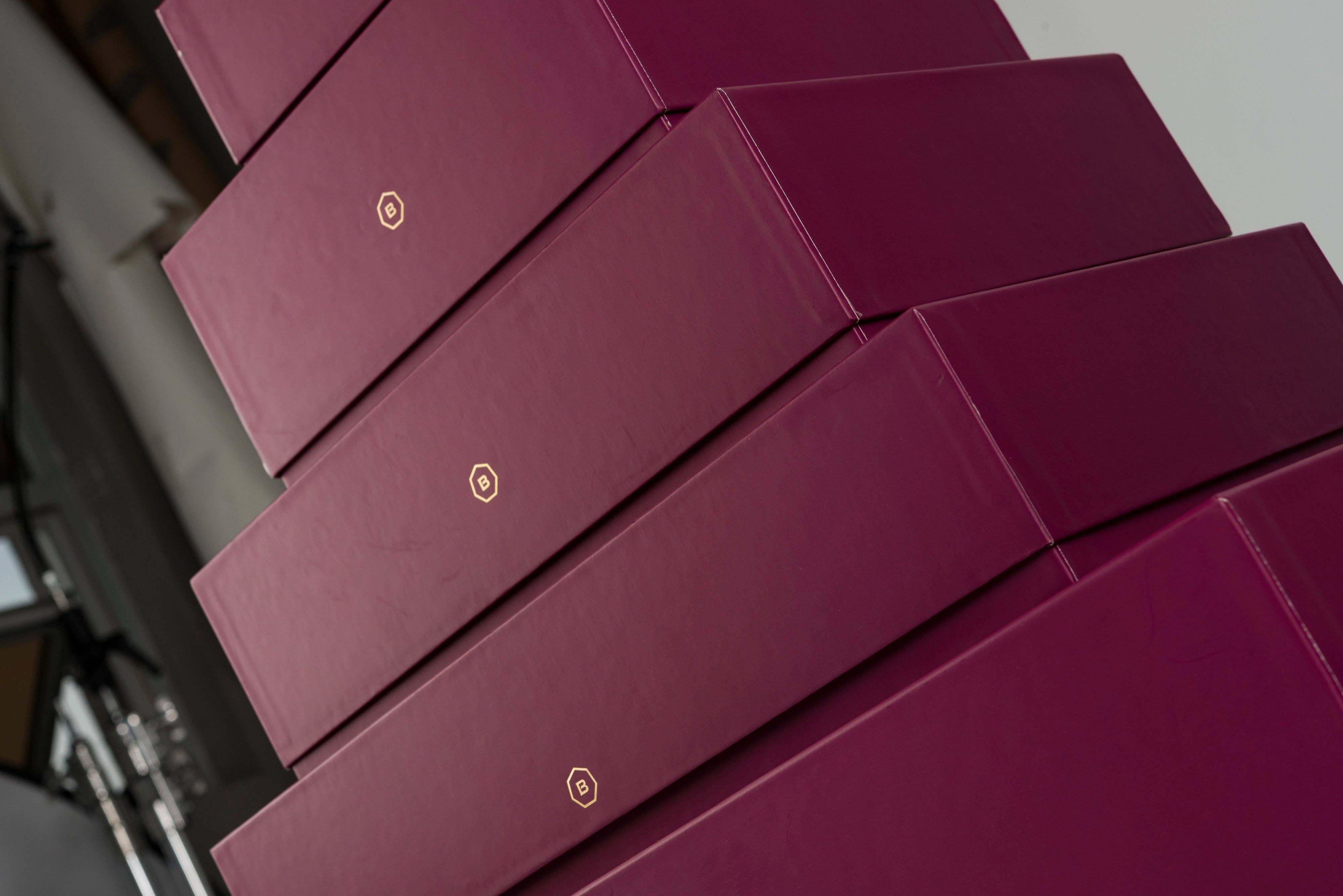 Barski - Wholesale Wine Glass - Sparkle 2 Wine Glass with Space for Bottle, 16 oz.2