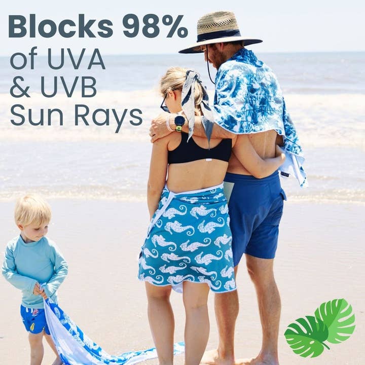 ROAM - Wholesale Beach Towel - UPF 50+ Pool & Beach Towel - Full Size (Pineapple Fever)