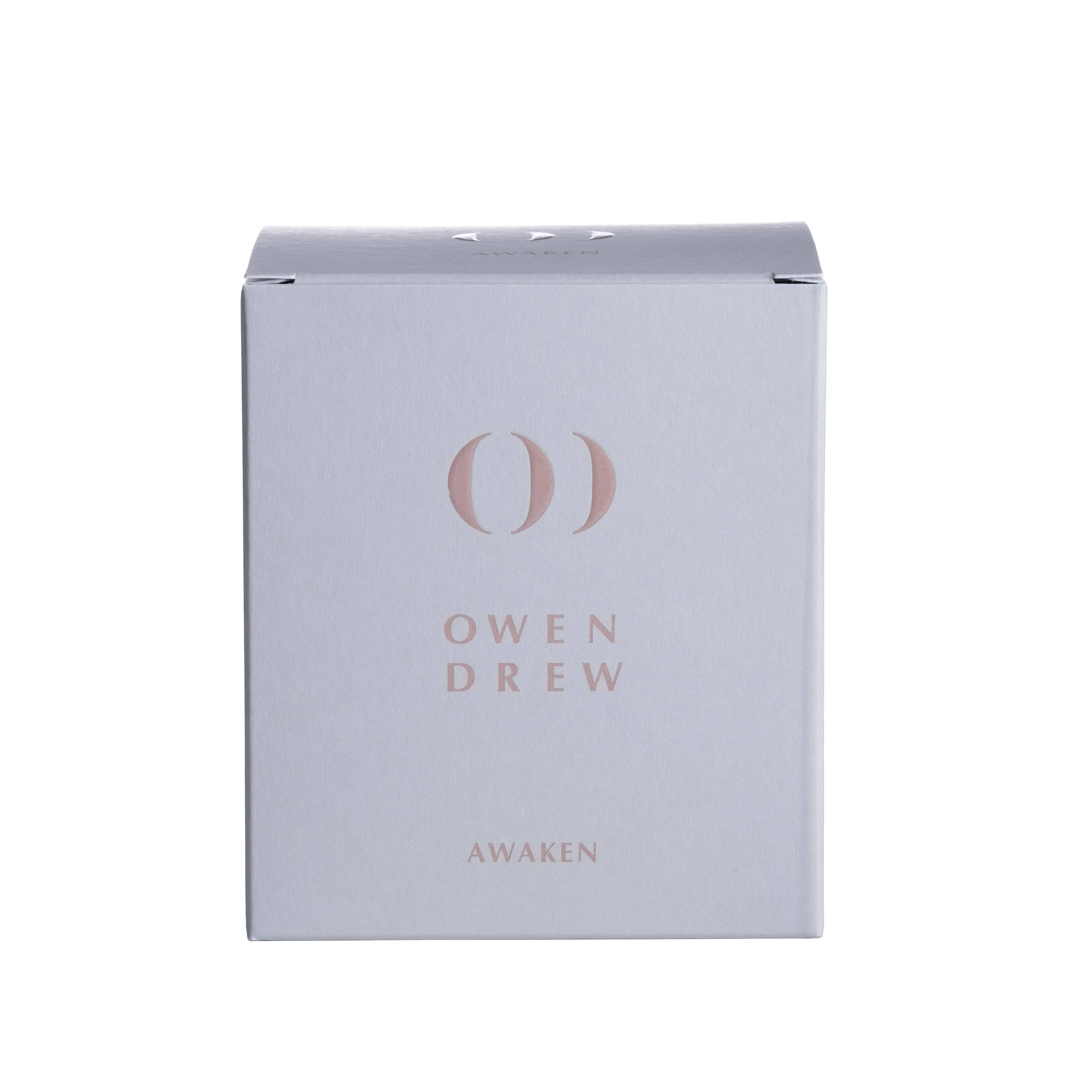 Owen Drew Candles – wholesale Jar/filled candle – AWAKEN CANDLE (SPA COLLECTION)1