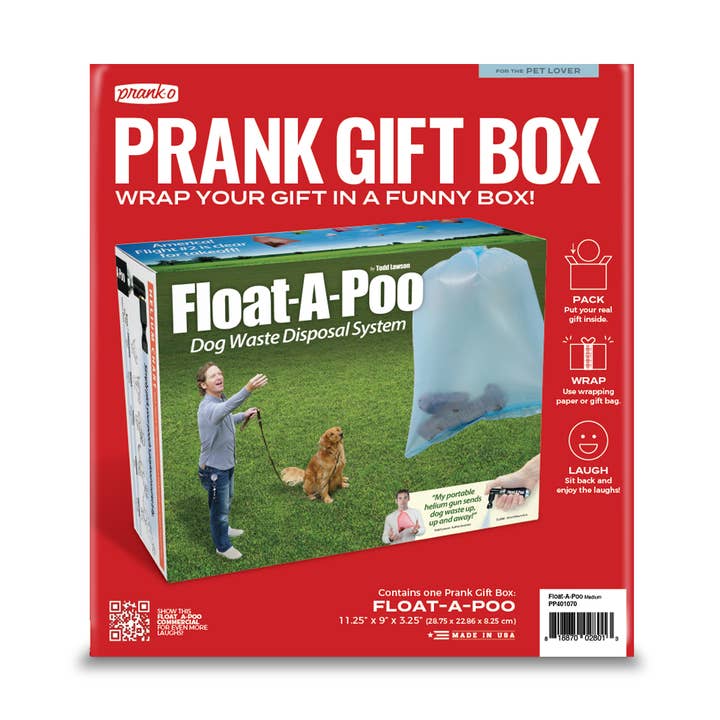 Confezione regalo Prank Float-a-poo per la vendita all'ingrosso da parte di Prank-O
