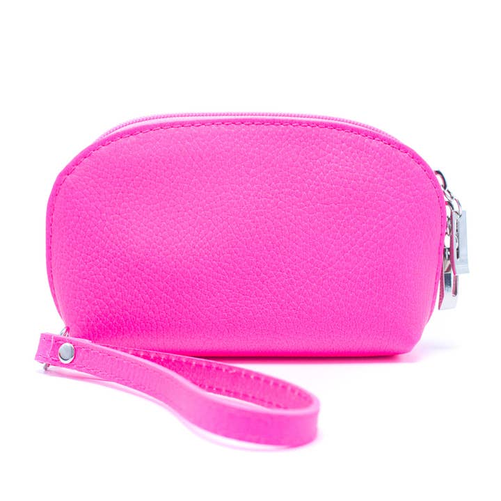 Pochette en cuir véritable fabriquée en Italie LEB-06 pour la vente par RIOECO