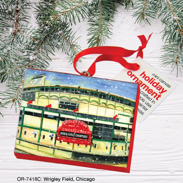 Wrigley Field, Chicago, Ornament (OR-7418C) voor wholesale door Printed Canvas