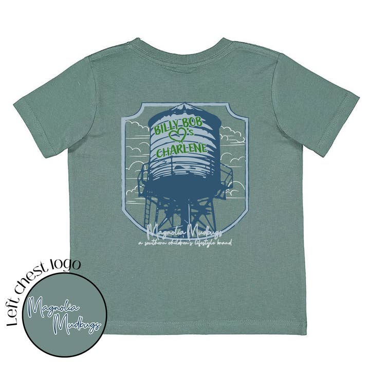 Magnolia Mudbugs - Wholesale Screen Printed T-Shirt - Kids - John Deere Green Kids T-Shirt | Country Music