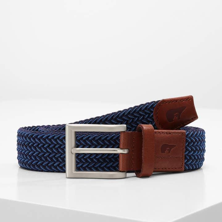Slopes&Town - Wholesale Belt - Unisex - Recycled Elastic Braided Belt Tommy2