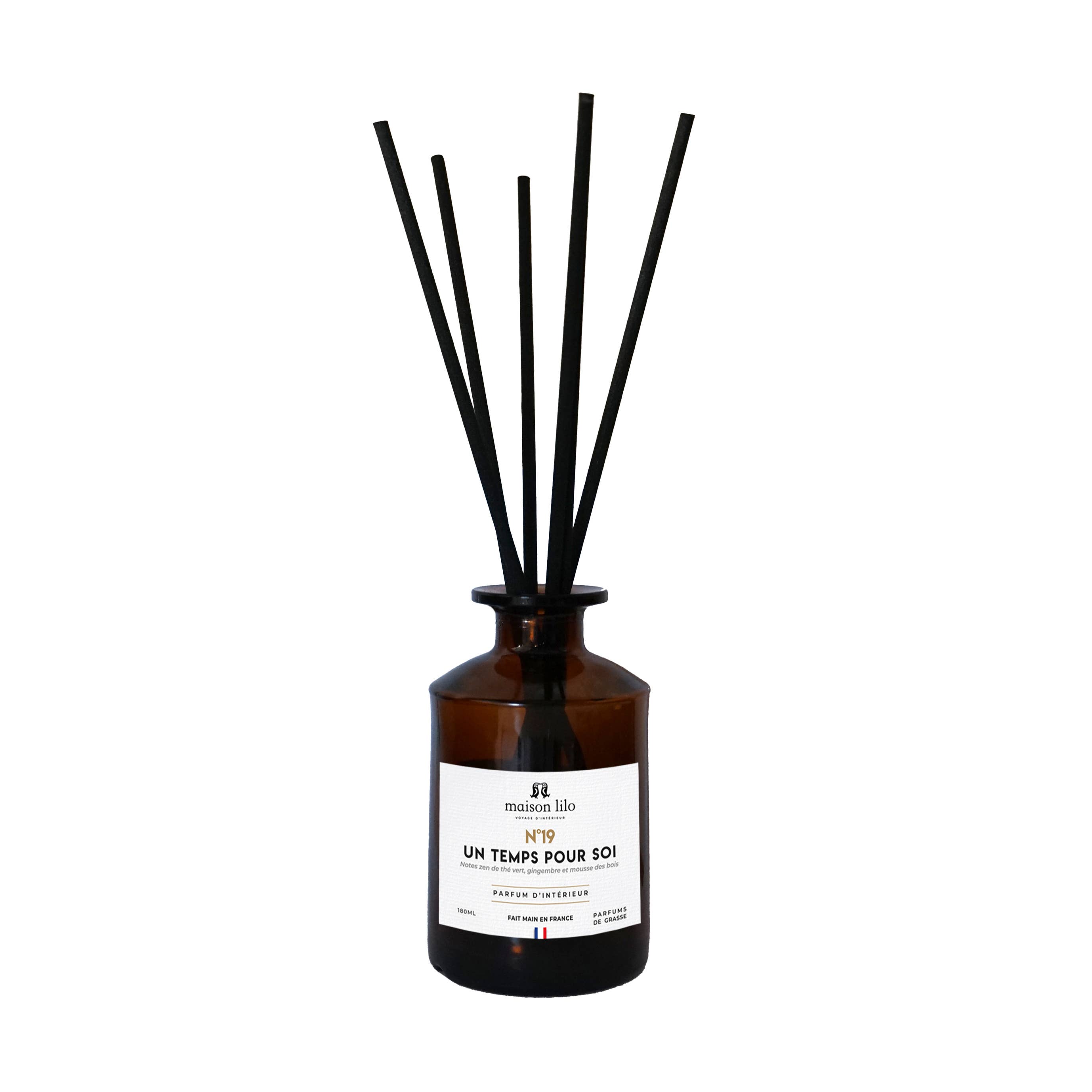 Maison Lilo - Wholesale Reed Diffuser - Scented bouquet with rattan sticks No.19 A time for oneself 180ml1