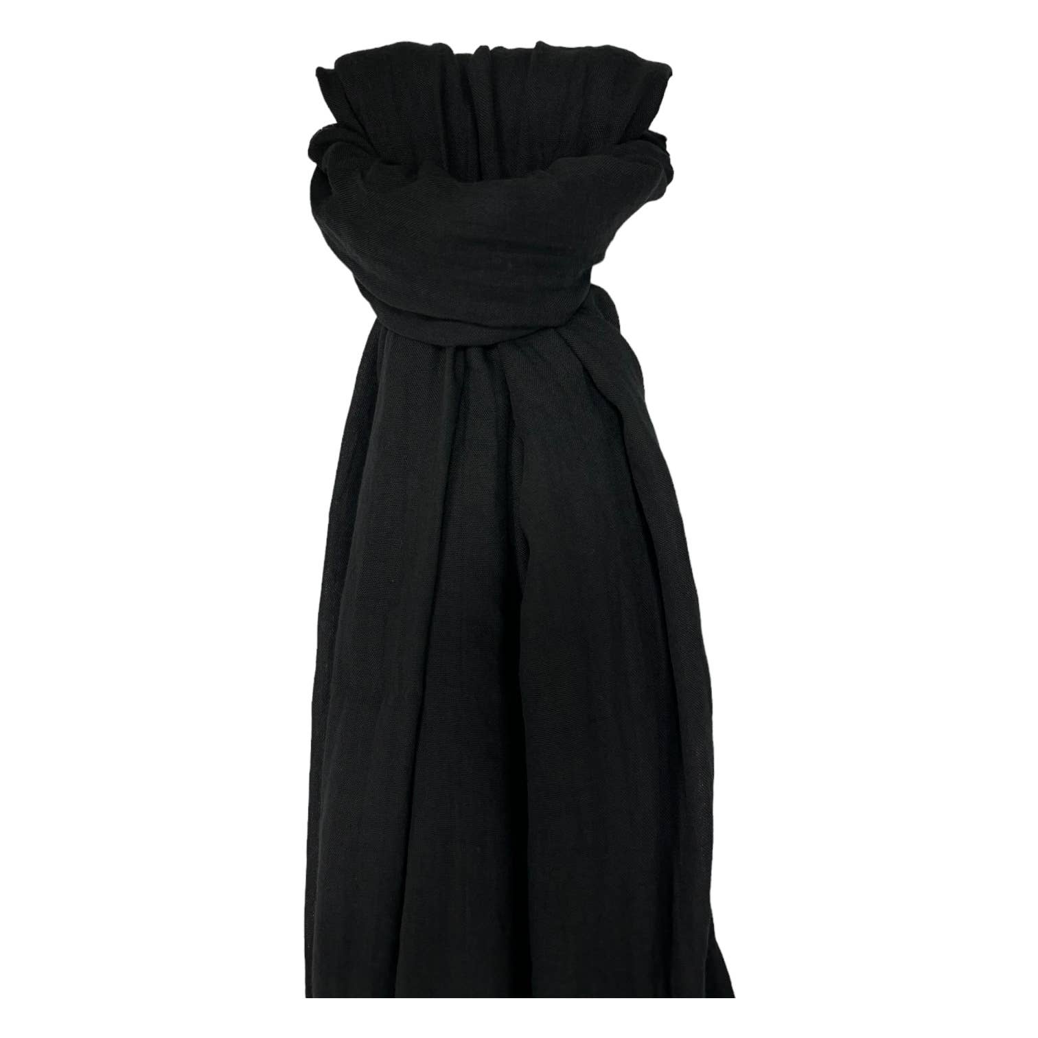 London Scarves - Wholesale Sjaal - Dames - Grote effen sjaal van katoenmix3