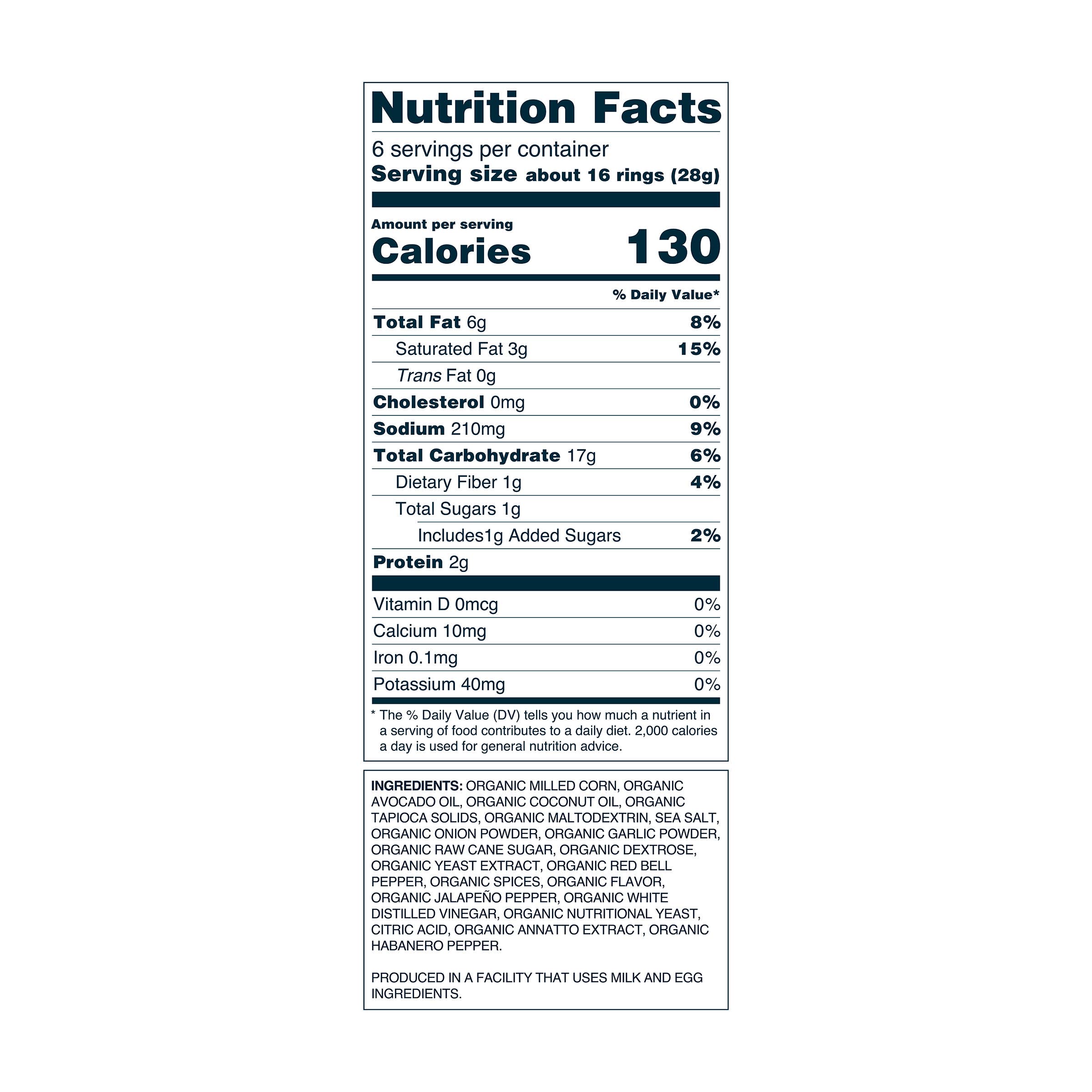 LesserEvil - Wholesale Puffed Snack - Moonions, Hyperspace Hot Onion 6oz2