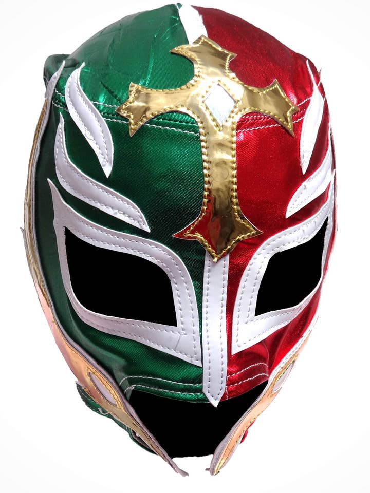 MEXTEQUIL - Wholesale Costume - Unisex - Luchador Mask Adult Wrestling Costume Rey Misterio