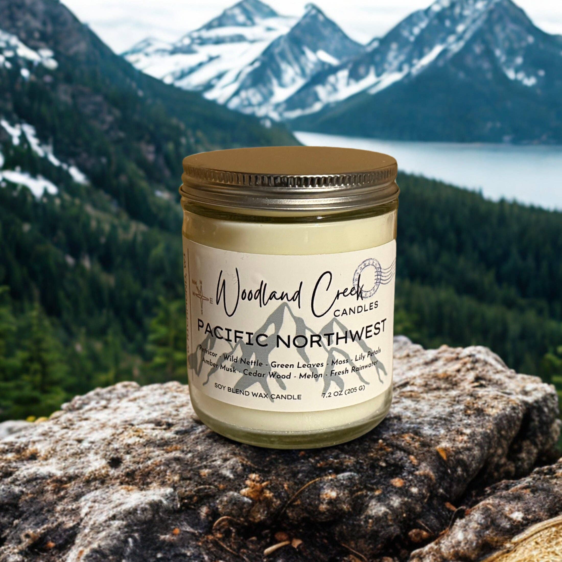 Woodland Creek Candles - Wholesale Jar/Filled Candle - Pacific Northwest Soy Blend Wax Candle0