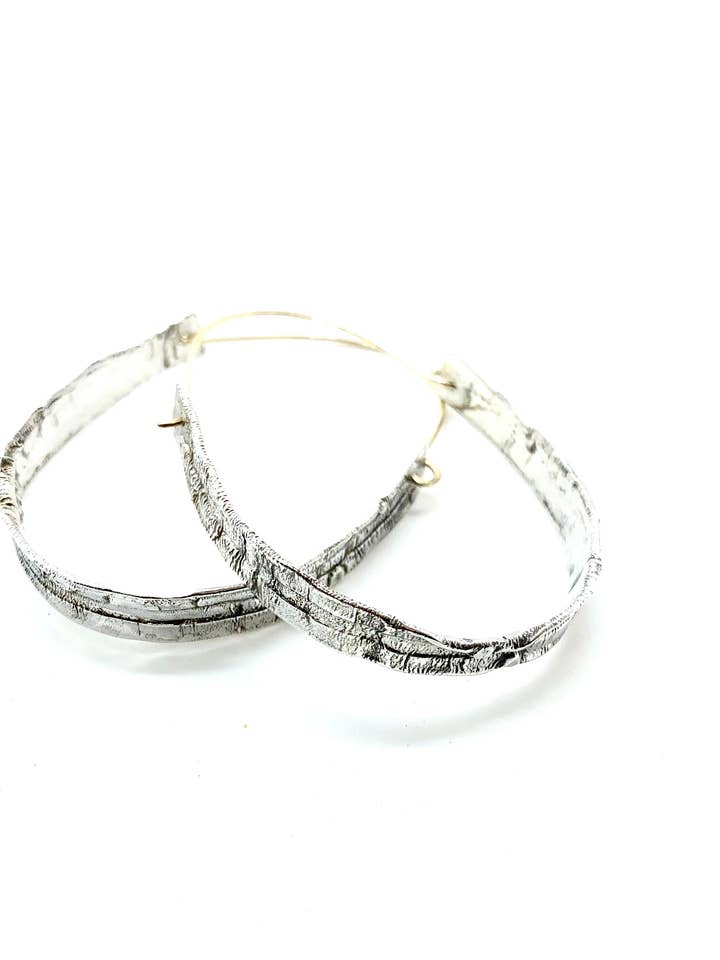 Go With the Flow Hoops for wholesale by Union Studio Metals